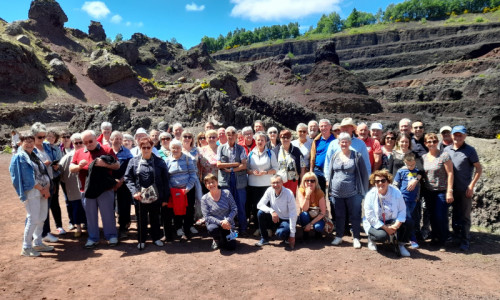 Photo de groupe au site de Lemptegy