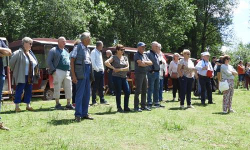 visite du site de  Lemptegy  visite à l'intérieur d'un volcan