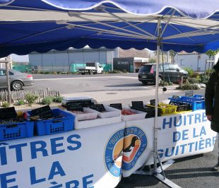 Vente d’huitres et de coquillages