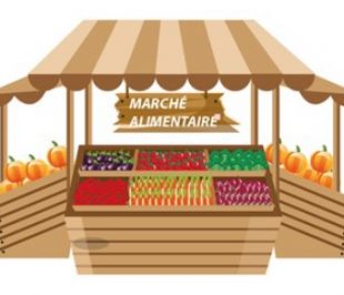 Marché alimentaire