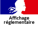 Affichage réglementaire