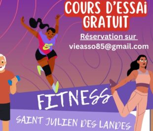 COURS DE FITNESS à compter du 15 septembre