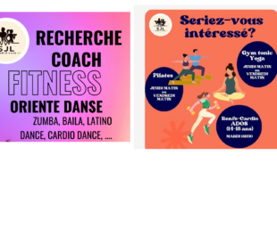 Fitness Nouveaux Créneaux et recherche prof de fitness orienté zumba